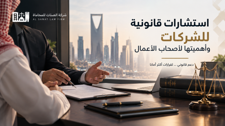 استشارات قانونية للشركات